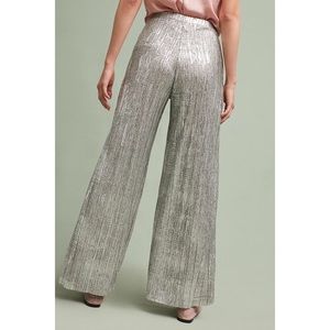 Silver Metallic Elevenses Pants